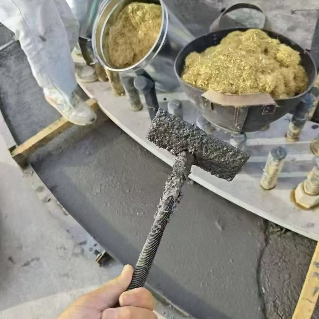 鸡西C120钢纤维高强无收灌浆料 轧机压缩机汽轮机发电机锻压设备底座灌浆材料